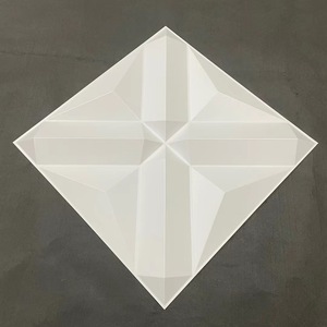 Thời trang 3D PVC tấm Tường chống thấm nước chống cháy thiết kế hiện đại hộ gia đình & Thương mại sử dụng dây chuyền sản xuất - Product Image 4