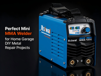 Machine à souder MMA à moteur DC Rolwal Inverter 120-200A 220V Neuve