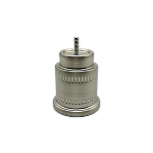 Componente de precisión de metal estampado a medida, fabricación de chapa metálica, acabado de acero inoxidable, extremo de varilla roscada - Product Image 1