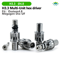 Clé dynamométrique de pilote externe multi-pilier pour implant Osstem avec adaptateur à cliquet pour Hiossen TS System OEM ODM Factory in Stock
