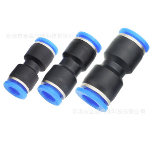 JIN PU-4ข้อต่อสวมเร็วทำจากพลาสติก6 8 10 12 14 16สำหรับชิ้นส่วนนิวเมติก - Product Image 4