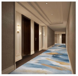 Hội trường hành lang và phòng khách Polyester in Thảm Trung Quốc Thiết kế truyền thống <span class=keywords><strong>axminster</strong></span> thảm cho khách sạn tiệc - Product Image 2