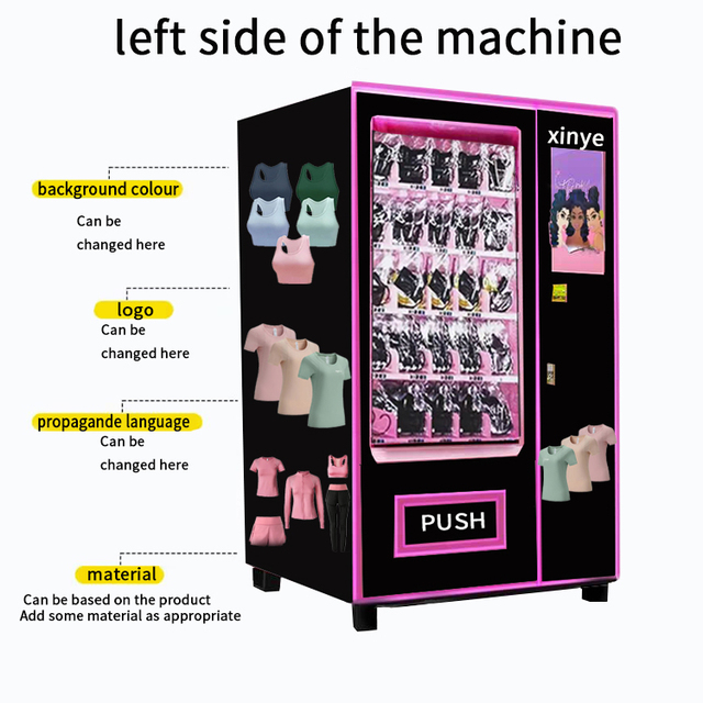 XY Blind Boxes Gift Toy Doll Vending Machine With Lighting With Gift Toy Elevator Touch Screen
