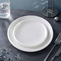 Assiettes en Porcelaine Blanche Ronde et Plate en Gros pour Hôtels, Traiteurs et Restaurants – Assiettes de Service