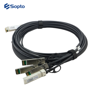 <span class=keywords><strong>Meilleur</strong></span> prix 1m 2m 3m DAC AOC <span class=keywords><strong>câble</strong></span> haute vitesse 40G AWG30 QSFP + à 4 * connecteur SFP + PVC OEM <span class=keywords><strong>Ethernet</strong></span> <span class=keywords><strong>câble</strong></span> de connexion directe - Product Image 3