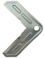Clip d'angle de conduit en acier zingué de haute qualité de la marque Fuao, grossiste chinois, pour conduits d'air (angle de bride TDF)