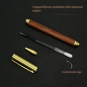 Seapen Wholesale Customizable Logo Red Treasure Wood Ebony Pole Gift Business Promotion <strong>Pen</strong> 1.0mm Writing Width Metal Body - Product Image 6