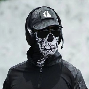 Masque de cyclisme, foulard, taille unique, coupe-vent, anti-poussière, anti-UV, multifonctionnel, sans couture, polyvalent, élégant - Product Image 2
