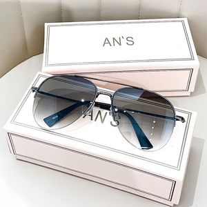 Lunettes de soleil pour homme, monture argentée, verres en résine, protection UV380, pour la conduite, le cyclisme, protection solaire, tendance, élégantes - Product Image 4