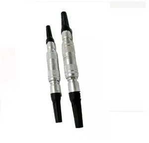 Hight Kwaliteit Man Vrouw 4 Pin 5 Pin 6 Pin Circulaire Draad Inline Messing Met Verchromen Shell YC8 Connector