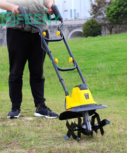 Nouvelle petite motobineuse électrique domestique pour le déchaumage et le travail du sol, cultivateur de jardin, bouteur agricole rotatif - Product Image 4