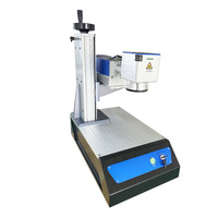 Machine de marquage et de gravure laser UV 355nm 10W, CNC 3D portable de table pour le marquage du verre, du plastique, des circuits imprimés et des flacons cosmétiques