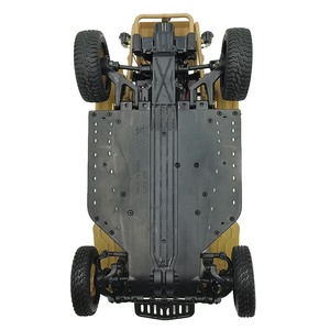 <span class=keywords><strong>Camion</strong></span> RC tout-terrain WPL WP14 FAV Lights 1/16 RTR 2.4G à commande radio proportionnelle, véhicule de <span class=keywords><strong>patrouille</strong></span> rapide, jouet cadeau pour garçons - Product Image 4