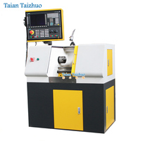 Best Selling Hobby Mini Cnc Draaibank Machine TZ210 Eenvoudige Bediening Bench Cnc Draaibank