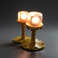 Lumière de bordure de piste bidirectionnelle à haute intensité 6,6A avec lampe halogène pour système d'éclairage aéroportuaire