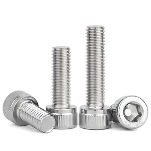 Stainless Steel SS304 A2 70 Bolts M6 Alan Key Din912 Cylinder Socket Head Cap M8 Allen Bolt Cap Screw M4 M5 M8 M10