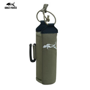 Étui pour spray de défense Gbaz Force Gaf500d en nylon, camouflage vert, compatible Molle pour sangle de jumelles - Product Image 1