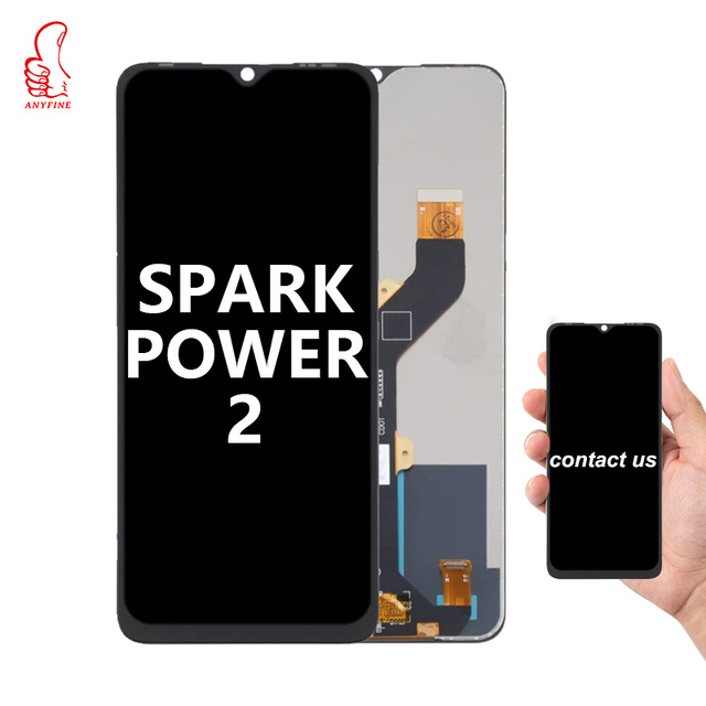 Cell Phone Screen Combo for Tecno SparkPower2 LC8 LCD Touch Replacement Spare Parts Wholesale