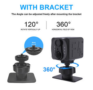 كاميرا هوبي إنتركوم مزدوجة 3MP واي فاي صغيرة للرؤية الليلية IP67 ، وكشف الحركة في الساعة - Product Image 3