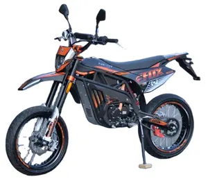 Hot Sale CE Certified 2022 Nlcots 4 Engrenagem Totalmente Elétrico Adulto Off Road Dirt Bike 12.000 w 72v 4 Velocidade Ajustável Suspe