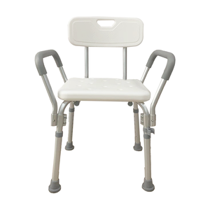 Silla <span class=keywords><strong>de</strong></span> Ducha con Reposabrazos Adecuada para el <span class=keywords><strong>Cuidado</strong></span> en el Hogar <span class=keywords><strong>de</strong></span> Personas Mayores y Silla <span class=keywords><strong>de</strong></span> Baño para Personas con Discapacidad - Product Image 4
