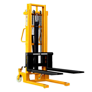 <span class=keywords><strong>Chariot</strong></span> à palettes manuel hydraulique HELI 1000 kg 2 tonnes avec fourches rétractables, transpalette manuel, gerbeur d'entrepôt - Product Image 1