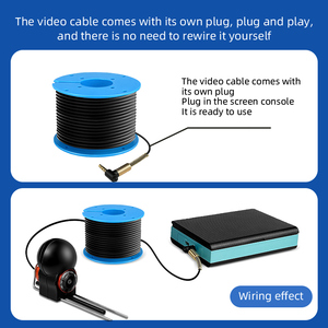 Máy dò cá chuyên nghiệp cầm tay dưới nước 200KHz Sonar, phạm vi 0.6-73m, màn hình LED, pin Lithium, hình ảnh HD - Product Image 6