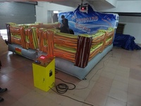 Jeu d'équitation gonflable Taureau mécanique à thème géant à vendre et à louer