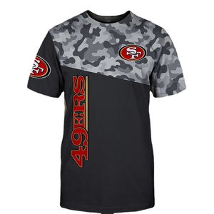 2025 populaire et de haute qualité uniforme américain impression numérique White Bills Patriots Steelers T-shirt de Sport personnalisé pour hommes - Product Image 6