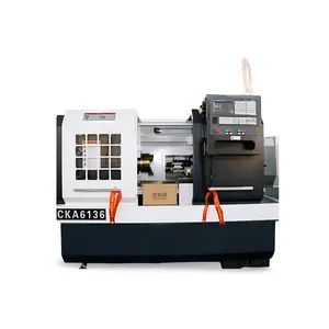 High quality CK6136 swiss type cnc lathe machine flat bed cnc metal lathe Machine