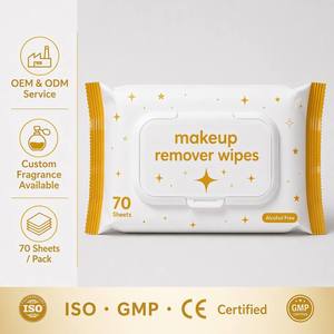 Lingettes démaquillantes micellaires nettoyantes en profondeur sans alcool pour le visage, non tissées, pour usage féminin, marque privée, pour adultes - Product Image 4