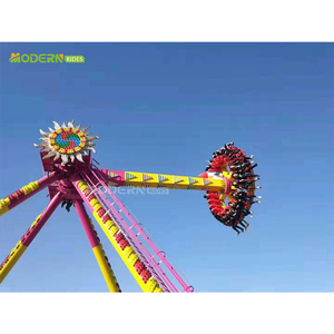 Manège Pendule 360 Degrés pour Enfants, Équipement d'Attraction Extérieur pour Parcs d'Attractions et Luna Parks, à Vendre - Product Image 3
