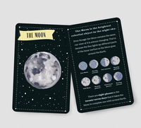 Cartes à Jouer OEM pour l'Observation des Étoiles, 30 Constellations, Étoiles et Planètes, Imprimées en Offset sur Carton Verni
