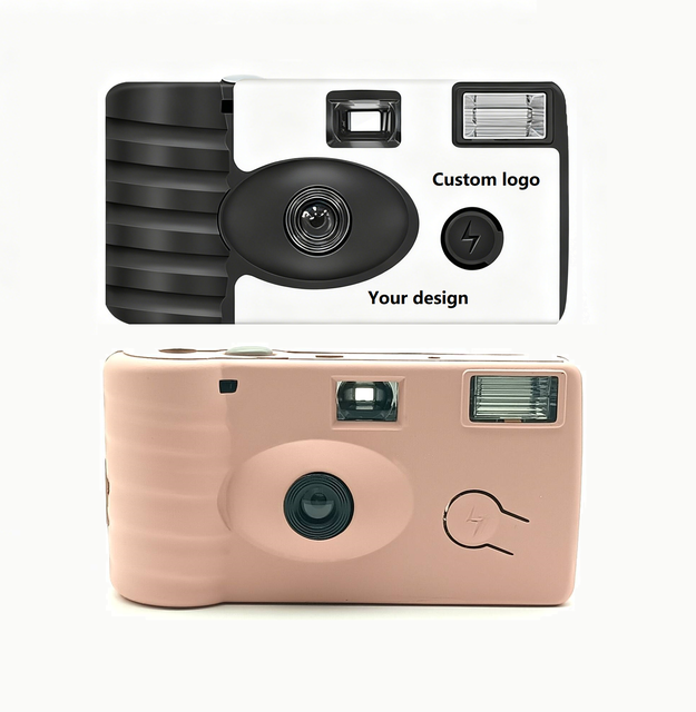 Wholesale Professional Disposable Plastic Camera Flash Single Use Retro 35mm Custom Wedding Film Camera