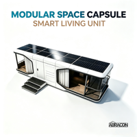 Fabricant de maisons préfabriquées en forme de capsule spatiale, de cabines Apple, de modules hôteliers modulaires, de maisons mobiles isolées, mini-maisons hors réseau à énergie solaire