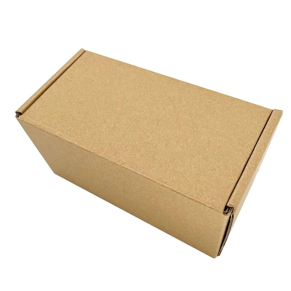 Wholesale Brown Packing Corrugated Cardboard Mailing Moving Shipping Boxes with Customized Logo