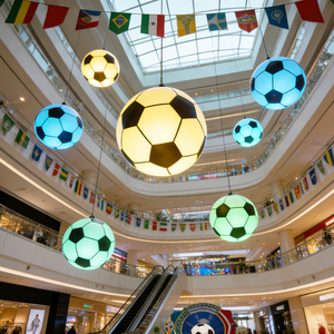 Lámpara LED Decorativa con Forma de Balón para Exteriores, IP68, para Jardín, Parque, Centro Comercial, Césped, con Batería - Product Image 4