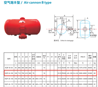 Réservoir de stockage d'air de blaster d'air de canon à air de température normale pour la KQP-B-150 d'industrie de forage de gisement de pétrole