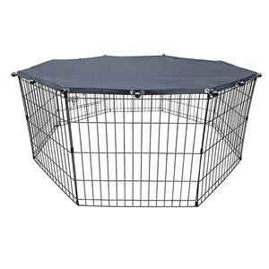 Couverture de parc pour chiens Fournir des zones ombragées pour les animaux de compagnie Intérieur Extérieur 24 "<span class=keywords><strong>Playpen</strong></span> 8-Panel <span class=keywords><strong>Pet</strong></span> <span class=keywords><strong>Playpen</strong></span> Top Cover - Product Image 5
