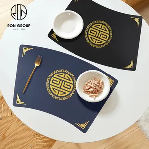Customized Printing Pattern Free Heat-Resistant Silicone Place Mat Coloring Dining Tablemat