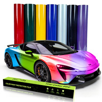 Autocollant coloré de haute qualité résistant aux UV, changeant de couleur, film de protection complet pour voiture en TPU