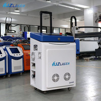 300W 500W Tragbare Luftgekühlte Puls-Laserreinigungsmaschine