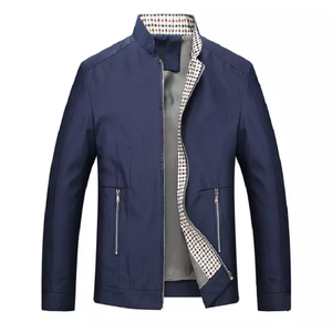 High Quality Customized Men's <b>Fleece</b> Jacket Regular Sleeve O-Neck Autumn Hot Sales Stylish Waterproof Breathable Zipper Plain - Product Image 6