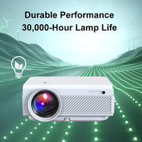 Projecteur LCD EASIPRO 220 ANSI Lumen WIFI Android Smart Mirror Screen Video Home Full HD Video 1080P 4K