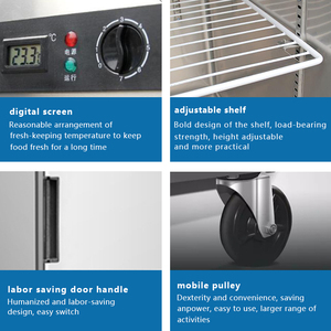 Frigorifero verticale per l'industria alberghiera commerciale frigorifero a quattro porte <span class=keywords><strong>congelatore</strong></span> a 4 porte refrigeratore In acciaio inossidabile prezzo a Hyderabad - Product Image 6