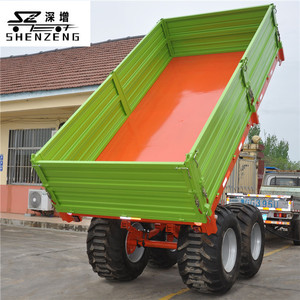 Attrezzatura Agricola Rimorchio <span class=keywords><strong>Ribaltabile</strong></span> per Trattore con Assale Tandem da 10 Tonnellate - Product Image 4