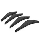 Pour Chevrolet Corvette C7 2014-2019 Kit de carrosserie d'aileron de diffuseur d'air de pare-chocs arrière
