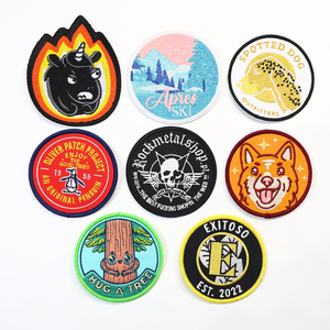 2025 High Quality Cute Nature Iron on Hat Patches Custom Embroidered Logo Patch for Uniforms and Hats Decorations - Product Image 5