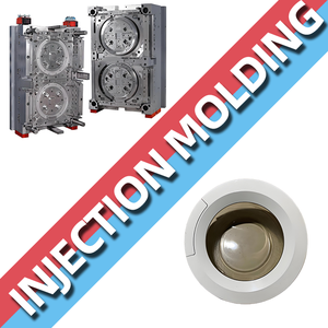 Cao rõ ràng thép khuôn ép nhựa cho máy giặt tấm trong suốt PP ABS bộ phận - Product Image 1