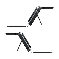 Station de charge sans fil pliable 3 en 1, support de charge magnétique pour téléphone, montre connectée, écouteurs Apple Samsung